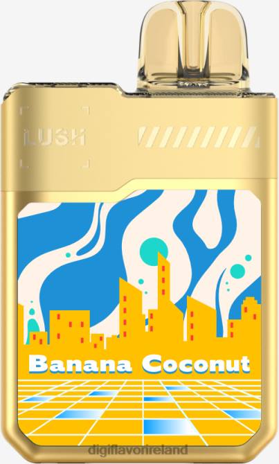 Digiflavor Vape For Sale - Digiflavor Geekbar LUSH Disposables Banana Coconut TRX48