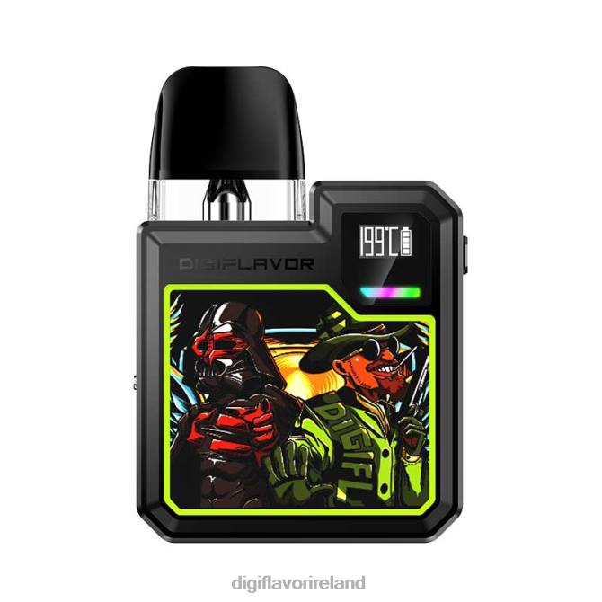 Digiflavor Vape Pods - Digiflavor Digi-Q Pod Kit Warrior Dark TRX452